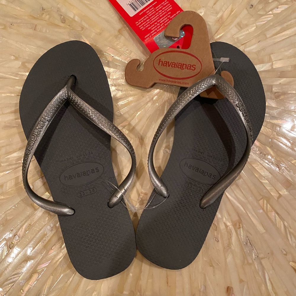 Kids Havaianas 3/4Y grey